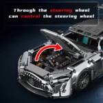 1:14 MOC Building Set Raceing Car Model 1466Pcs Sports Car Building Blocks Toys Boys or Adults Kits for Boys Birthday Gifts - Image 16