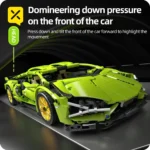 ToylinX Technical Building Blocks Racing Sport Car Speed Vehicle Model City Mechanical Super Bricks Puzzle Toys Adult Gift - Image 3