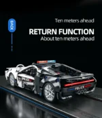 ToylinX 410pcs Police Car Building Blocks Car Early Learning Development Benefits Intelligence Assembled Toys Children's Gifts - Image 10