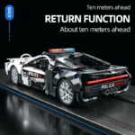 ToylinX 410pcs Police Car Building Blocks Car Early Learning Development Benefits Intelligence Assembled Toys Children's Gifts - Image 3