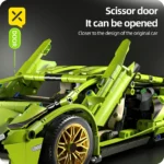 ToylinX Technical Building Blocks Racing Sport Car Speed Vehicle Model City Mechanical Super Bricks Puzzle Toys Adult Gift - Image 5