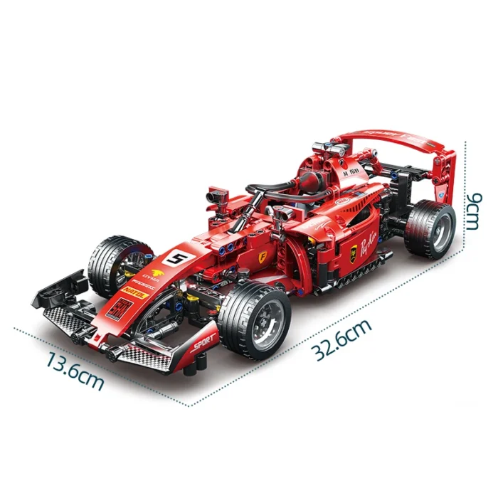 ToylinX Cars Building Sets MOC Remote Control Car Building Blocks Car Cool Collectible Model Car Kits Building Toys - Image 6