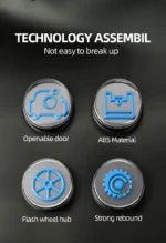 ToylinX 410pcs Police Car Building Blocks Car Early Learning Development Benefits Intelligence Assembled Toys Children's Gifts - Image 8