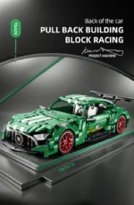 ToylinX Technical Super Racing Car 456PCS Model Building Blocks Automobile Pull Back DIY Vehicle Children Construction Toys - Image 8