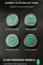 ToylinX Technical Super Racing Car 456PCS Model Building Blocks Automobile Pull Back DIY Vehicle Children Construction Toys - Image 9