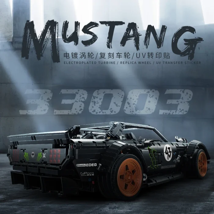 DECOOL 33003 3145Pcs Sport Racing Car Model New 20102 23009 13108 MOC-22970 building block Brick Chrismas Toy Simulation hub - Image 1
