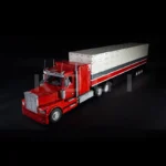 KEJI MOC-46978 US Semi Truck Tractor Container Engineering Remote Control Building Blocks Bricks Kits Toys Boy Christmas Gifts - Image 5