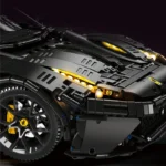 New High-Tech 91102 3097Pcs Creative Moc F12 Super Sport Black Racing Car Model RSR Bricks Building Blocks Toys Children Gifts - Image 2