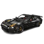 New High-Tech 91102 3097Pcs Creative Moc F12 Super Sport Black Racing Car Model RSR Bricks Building Blocks Toys Children Gifts - Image 6