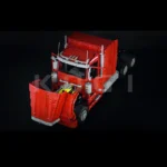 KEJI MOC-46978 US Semi Truck Tractor Container Engineering Remote Control Building Blocks Bricks Kits Toys Boy Christmas Gifts - Image 2