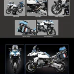 High Tech 1:5 Motorcycle City Sports Rapid Racing Motorbike Locomotive Moc Modular Brick Model Building Block Boy Gift Toy T4022 - Image 6