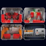 MOULD KING 12018 Technical RC EMD F7 WP Diesel Locomotive Building Block Remote Control Train Bricks Toys Kids Christmas Gifts - Image 6