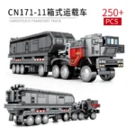 Wandering Earth Model Building Blocks MOC Boxtype Troop Carrier Engineering Vehicle Soldier Armored Vehicle Toys for Kid Gifts - Image 3