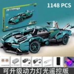 2023 Building Blocks Concept Edition Sports Car Super Racing Building Blocks Brick Model Overspeed Car Toy Children's gift - Image 5
