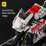 883Pcs Technic Motorcycle Building Blocks Set Aldults Super Motorbike Model Kit Boys Technical Racing Assembled Kids Toys Gifts - Image 5