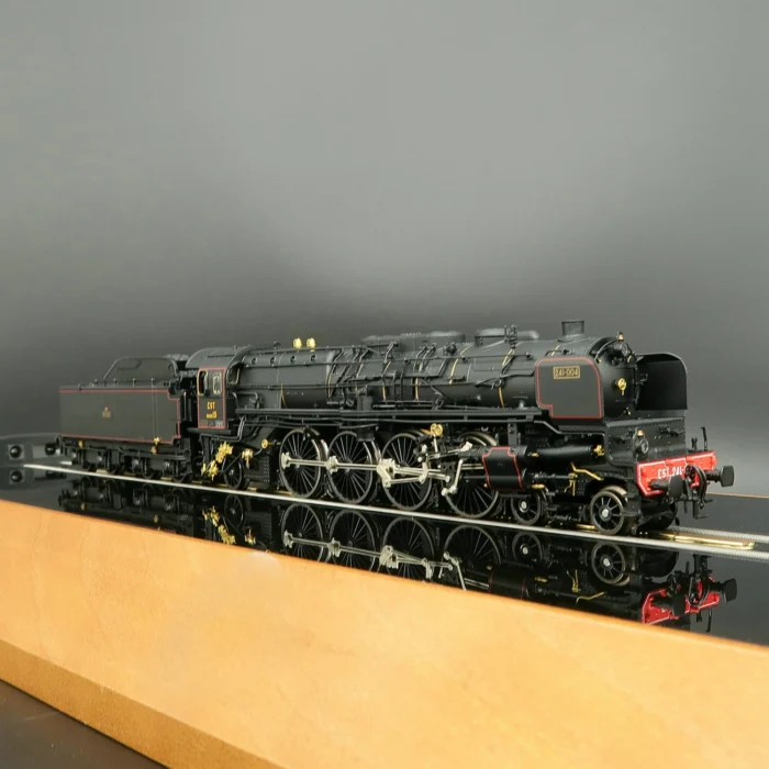 TRIX Train Model HO Type 1/87 25241 CLASS13 Digital Sound and Smoke Effect Steam Orient Express SNCF Rail Car Toy - Image 3