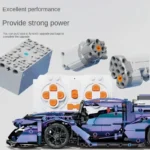 Technical Racing Sport Car Model Building Blocks City Mechanical Speed Vehicle Supercar Bricks Puzzle RC Toys Kid Adult Gifts - Image 4