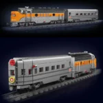 MOULD KING 12018 Technical RC EMD F7 WP Diesel Locomotive Building Block Remote Control Train Bricks Toys Kids Christmas Gifts - Image 3