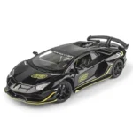 1:24 Lamborghinis Aventador SVJ63 Alloy Model Car Toy Diecasts Metal Casting Sound and Light Car Toys For Children Vehicle - Image 4