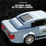 387PCS Technology Sports Car Building Blocks City Racing Champion Vehicle Model Bricks Desktop Display Kids DIY Toys Idea Gifts - Image 5