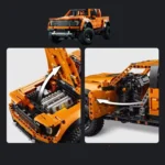 New Technical 1300+PCS Ford Raptors F-150 Pickup Truck Racing Car Building Blocks Vehicle Assemble Model Brick Toy For Kids Gift - Image 4