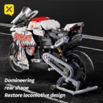 883Pcs Technic Motorcycle Building Blocks Set Aldults Super Motorbike Model Kit Boys Technical Racing Assembled Kids Toys Gifts - Image 3