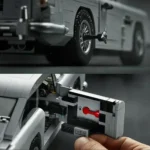 James Bond DB5 Classic Car 007 Model Building Blocks 1439PCS Technical 10262 Assemble Bricks Toys Gifts For for Adult Boy - Image 5