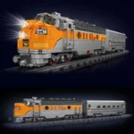 MOULD KING 12018 Technical RC EMD F7 WP Diesel Locomotive Building Block Remote Control Train Bricks Toys Kids Christmas Gifts - Image 4