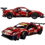 488 GTE Bricks 42125 Technical Series 1648Pcs Supercar Building Blocks Sports Race Car Vehicle Model Assembly Kid Adult Toy Gift - Image 6