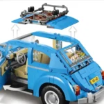 New 1100+PCS 10252 Blue Beetle Classic Creative Car Building Blocks Model Bricks Compatible Kids Christmas Toys Birthday Gifts - Image 5
