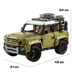 2573PCS Technical Land Off-road Defender Sports Car Building Blocks 42110 Set Model MOC Vehicle Toys Bricks for Boys Adult Gifts - Image 3