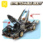 ToylinX Supercar Building Block Toy 1:14 ABS Material Age 14+ Optional Power Group Christmas Gift for Adults and Kids With Box - Image 6