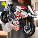 883Pcs Technic Motorcycle Building Blocks Set Aldults Super Motorbike Model Kit Boys Technical Racing Assembled Kids Toys Gifts - Image 6