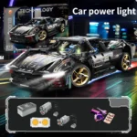 City Speed Famous Vehicle Red Black SP3 1:14 Technical Super Sports Car Racing Car Bricks Model Toys for Kid Christmas Gift - Image 2