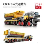 Wandering Earth Model Building Blocks MOC Boxtype Troop Carrier Engineering Vehicle Soldier Armored Vehicle Toys for Kid Gifts - Image 6