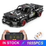 Technical Racing Sport Car Model Building Blocks technic adults 1:12DIY Supercar Brick Puzzle Toys Kid Adult Gift（1655+granule） - Image 5