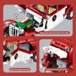 2025 NEW RC/APP Technical Brick Vintage Cars Classics Model Building Block Assembling Toys for Boys Birthday Christmas Gifts Set - Image 5