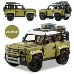 2573PCS Technical Land Off-road Defender Sports Car Building Blocks 42110 Set Model MOC Vehicle Toys Bricks for Boys Adult Gifts - Image 2