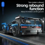 Technical Mechanical Supercar Racing Racing 548pcs Building Block Assembled Toy Car Boys and Girls Children's Puzzle - Image 4