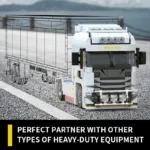 421PCS European Truck Head Building Blocks Connectable Container Trailer Model Bricks Educational DIY Toys For Children's Gifts - Image 2