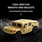 510PCS Military Vehicle H1 Building Blocks Sandy Off-road Car Model Bricks Educational Collection Children's Toys Holiday Gifts - Image 2