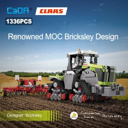 Agricultural Vehicle Building Block MOC Brickly Design Truck Bricks Toys Children Gifts