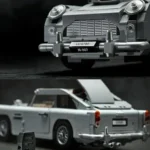 James Bond DB5 Classic Car 007 Model Building Blocks 1439PCS Technical 10262 Assemble Bricks Toys Gifts For for Adult Boy - Image 4