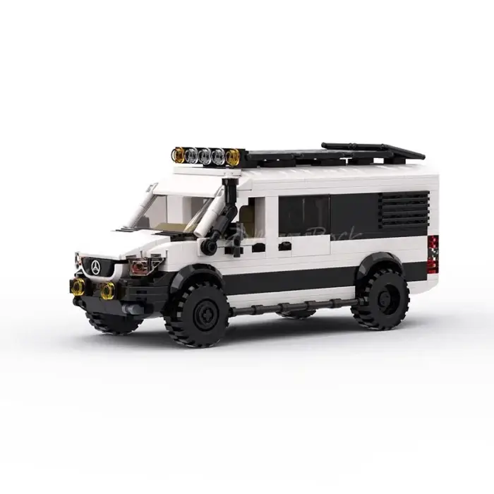 New in Automobile Creativity UCS Sprinter 4x4 Off-road Car Model Building Block DIY Vehicle Assemble Bricks Toys for KIds Gifts - Image 1