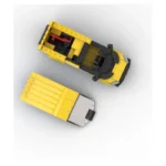 MOC SPEED CHAMPION DHL MOC-99912 CAR TOY BUILDING BLOCK MODEL 261PCS TRUCK MODEL PUZZLE BOY TOY BIRTHDAY GIFT CHRISTMAS GIFT - Image 4