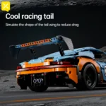 ToylinX 1623 Pieces ，Super Car Building Blocks Set, Technology Series Car, MOC Sports Car Toy Gift for Adults, Boys and Girls - Image 5