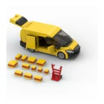 MOC SPEED CHAMPION DHL MOC-99912 CAR TOY BUILDING BLOCK MODEL 261PCS TRUCK MODEL PUZZLE BOY TOY BIRTHDAY GIFT CHRISTMAS GIFT - Image 2