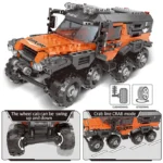 ZKZC Technical Off-road Racing Vehicle Truck Car Model Building Blocks City Monster Trucks Bricks Toys For Children Gift - Image 5