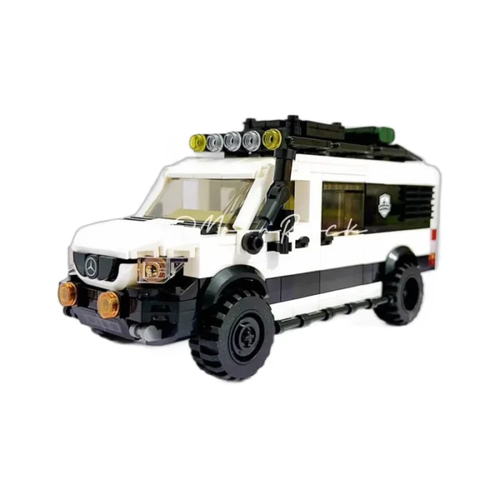 New in Automobile Creativity UCS Sprinter 4x4 Off-road Car Model Building Block DIY Vehicle Assemble Bricks Toys for KIds Gifts - Image 2