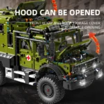 3850PCS Off Road Ambulance Building Blocks Off Road Vehicle Car Model Technology Bricks Kids Educational DIY Toy Birthday Gifts - Image 3